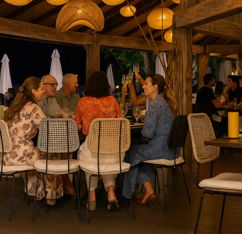 Fine dining Indonesian cuisine in Bali