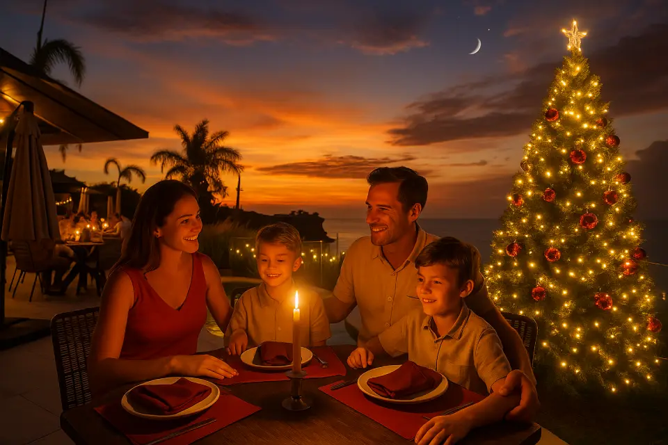 christmas-dinner-with-ocean-view-in-jimbaran