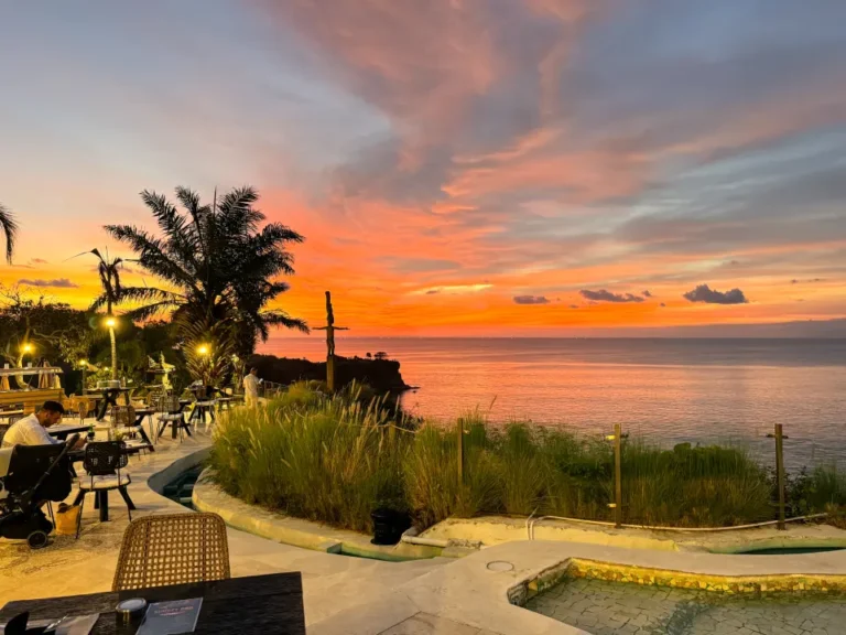 January Dining in Jimbaran with Ocean View