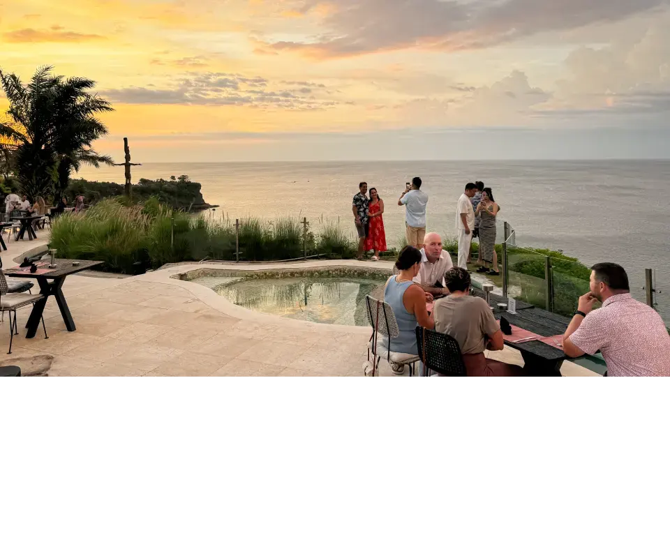 Cliffside Restaurant in Balangan