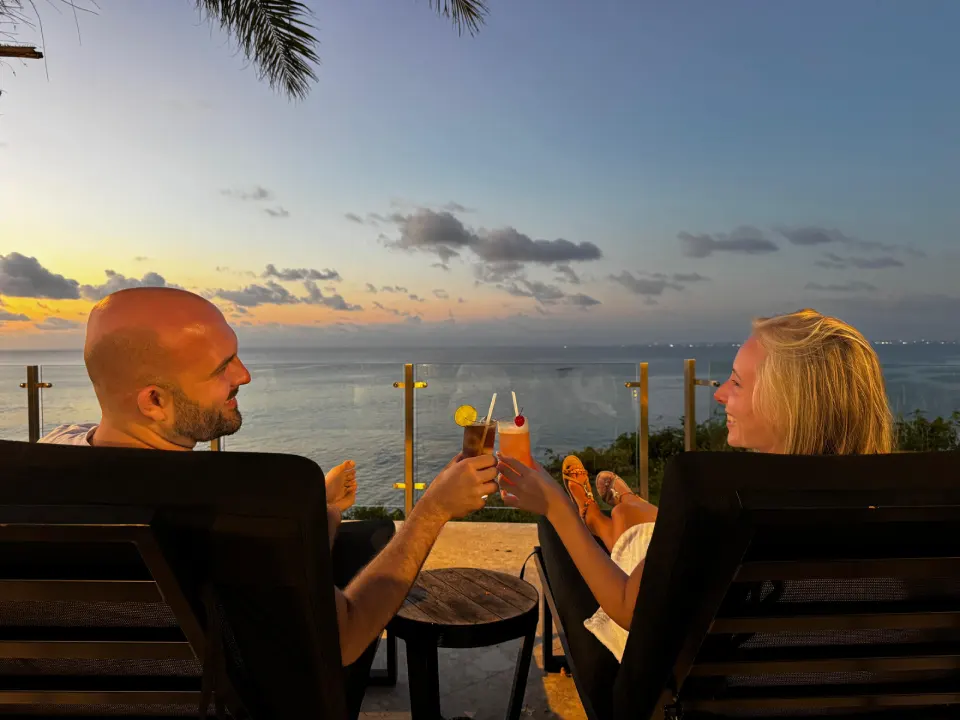 Cliffside Restaurant in Balangan with Ocean View